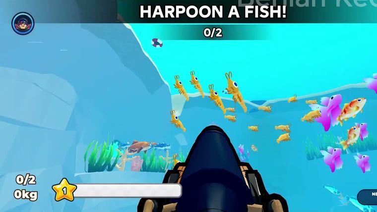 How to play Harpoon a Fish